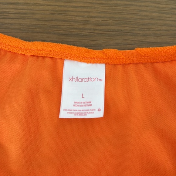 Xhilaration Orange Bikini Bottom Classic Swimwear - Picture 2 of 2